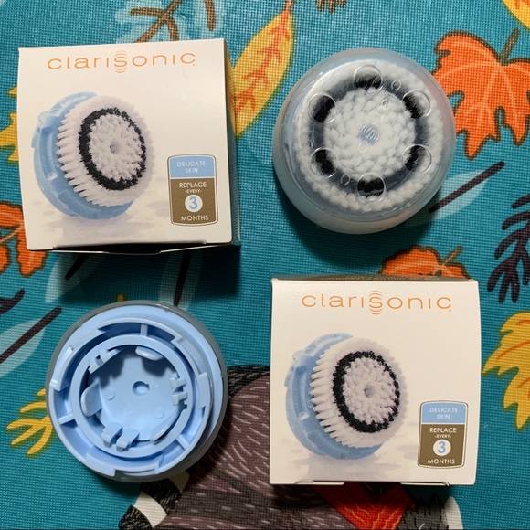 π 2pk Clarisonic DELICATE skin brush replacement - Picture 7 of 16